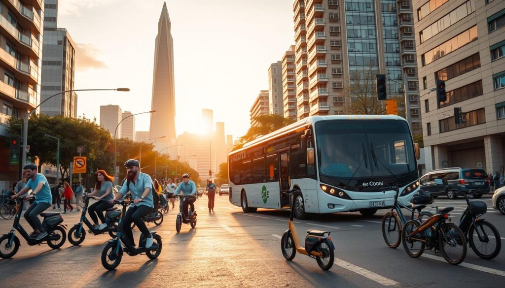 Eco-friendly transportation in São Paulo Eco-friendly transportation in São Paulo
