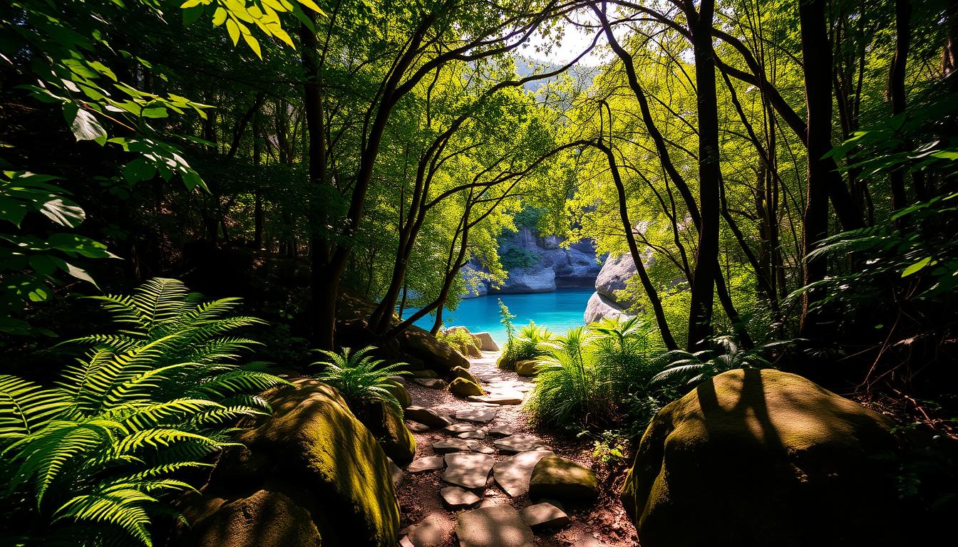 Hiking and nature trails near The Baths beyond the main attractions