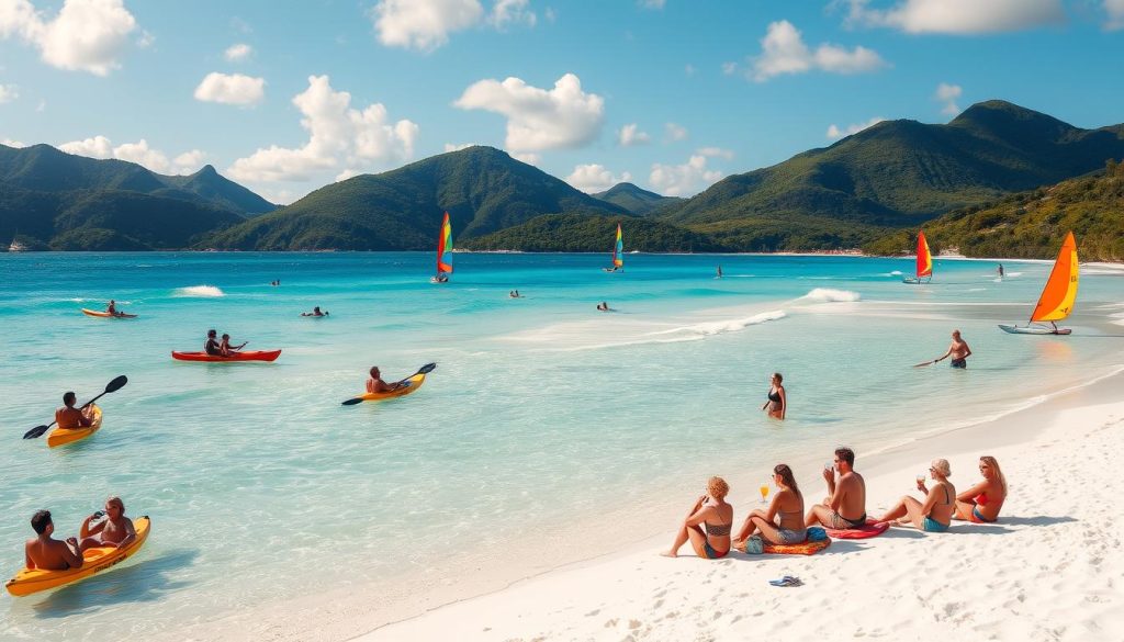 Jost Van Dyke beach activities Jost Van Dyke beach activities