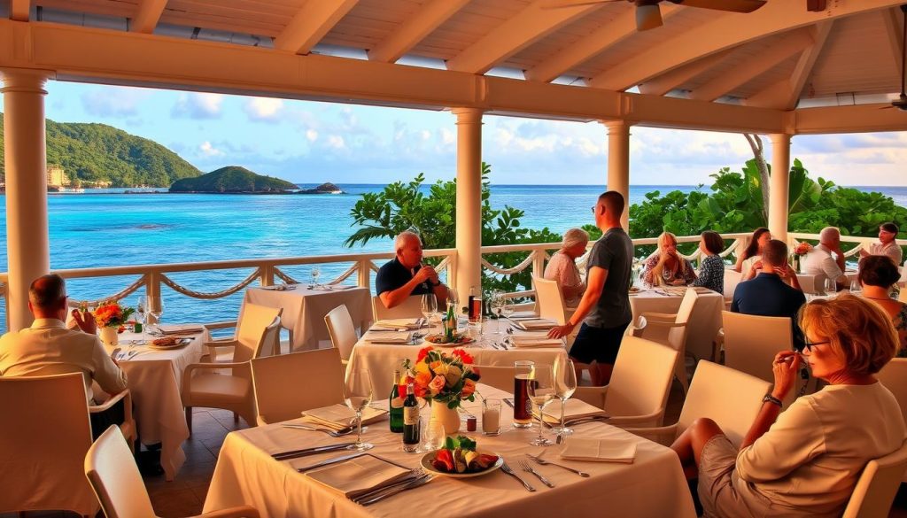 Jost Van Dyke fine dining Jost Van Dyke fine dining