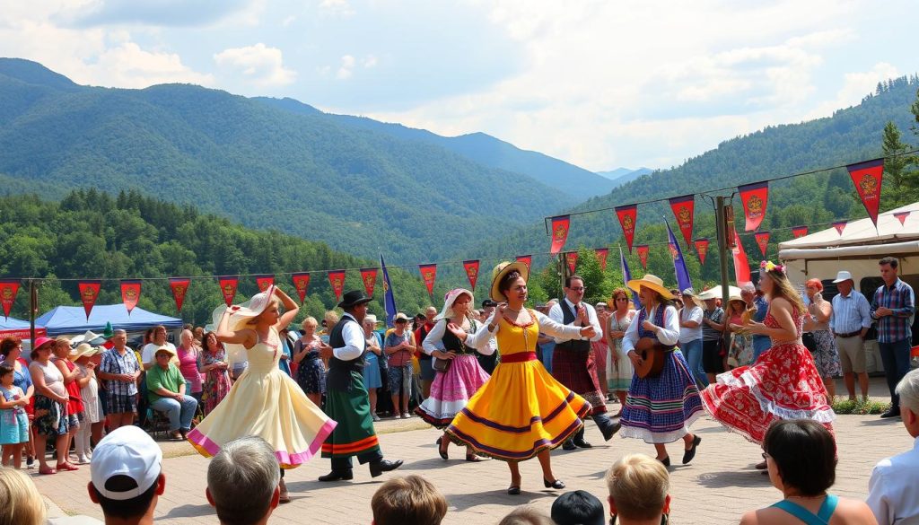 Mountain Dance and Folk Festival Performers Mountain Dance and Folk Festival Performers