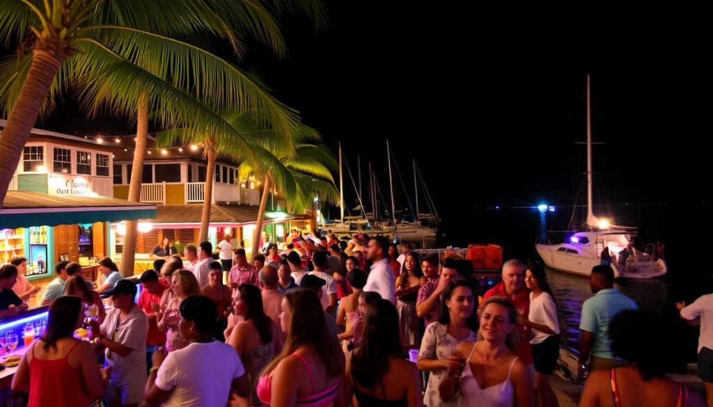 Nightlife on Jost Van Dyke Nightlife on Jost Van Dyke