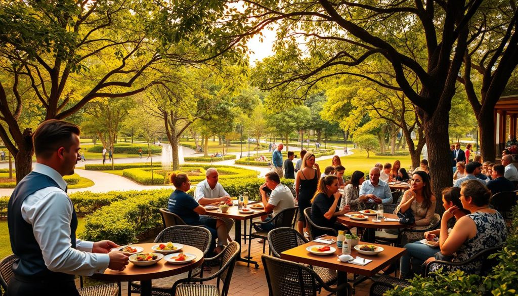 Parque da Cidade dining options Parque da Cidade dining options