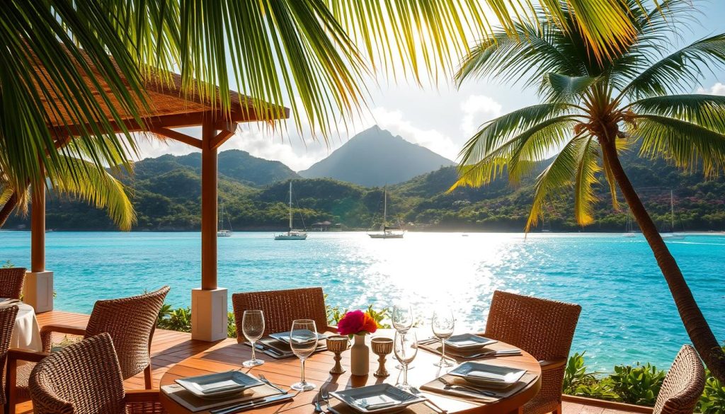 Peter Island dining Peter Island dining