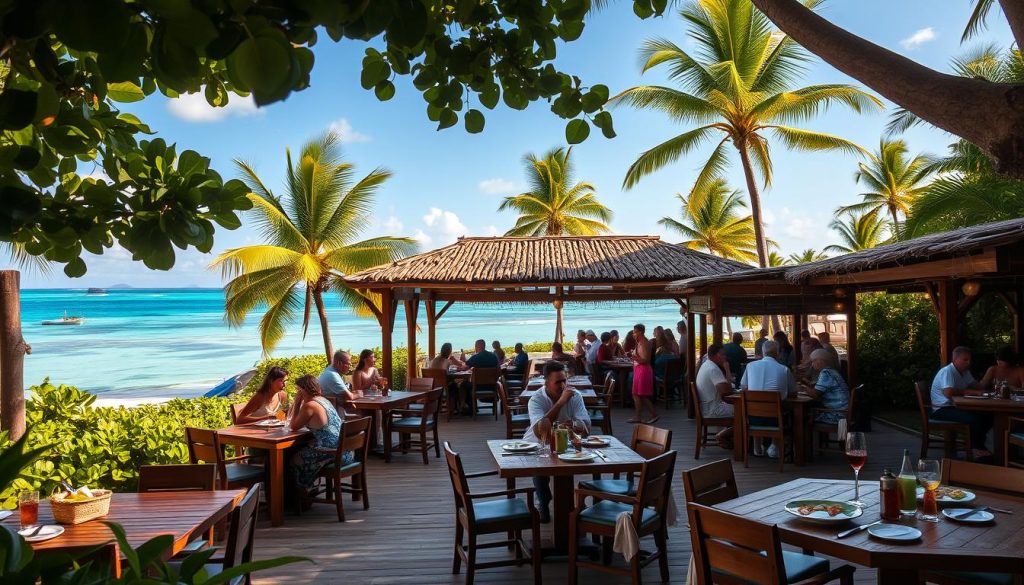 Peter Island dining options Peter Island dining options