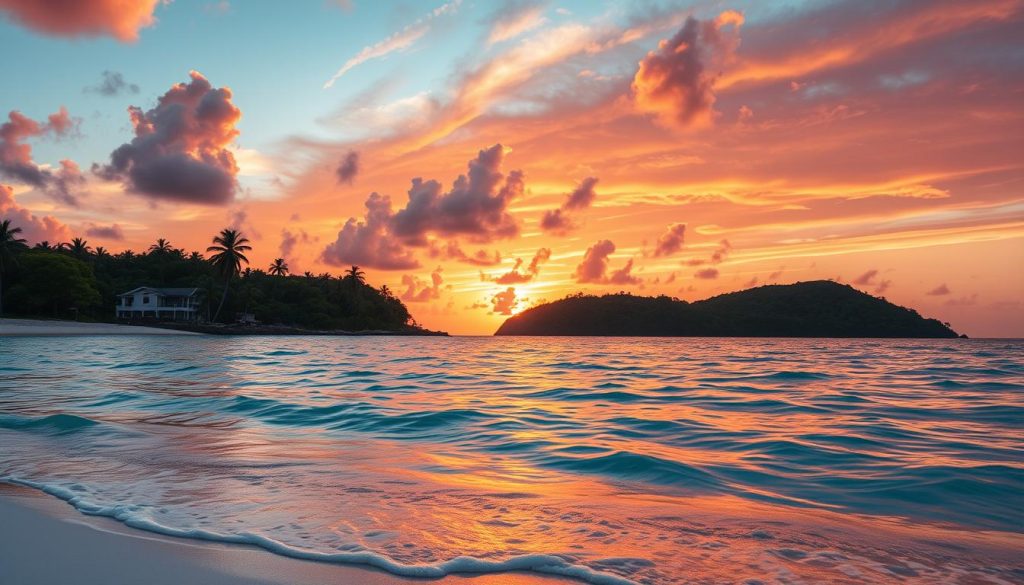 Peter Island sunset views Peter Island sunset views