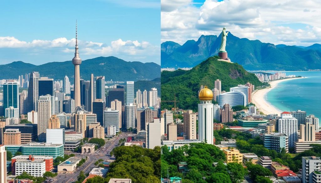 São Paulo vs Rio de Janeiro comparison São Paulo vs Rio de Janeiro comparison