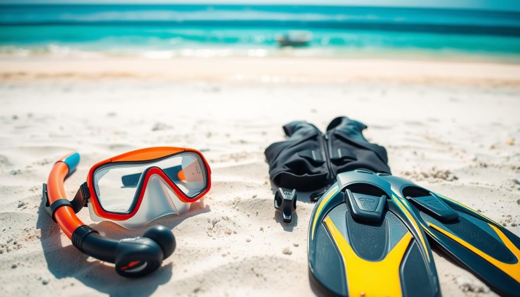 Snorkeling equipment Snorkeling equipment