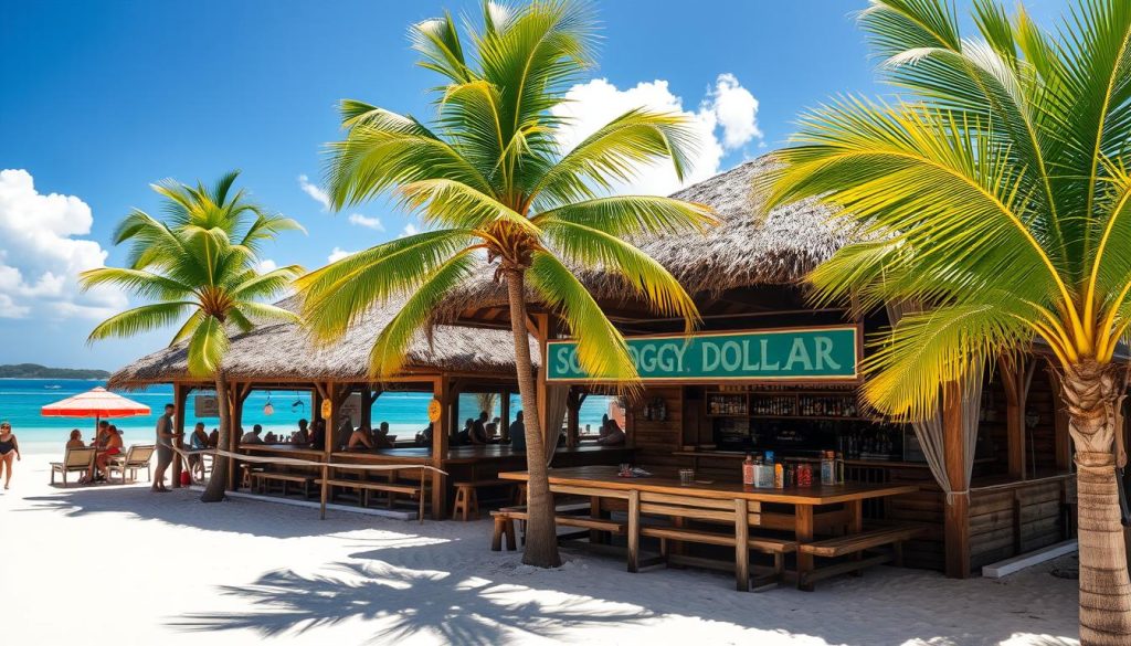 Soggy Dollar Bar on Jost Van Dyke Soggy Dollar Bar on Jost Van Dyke