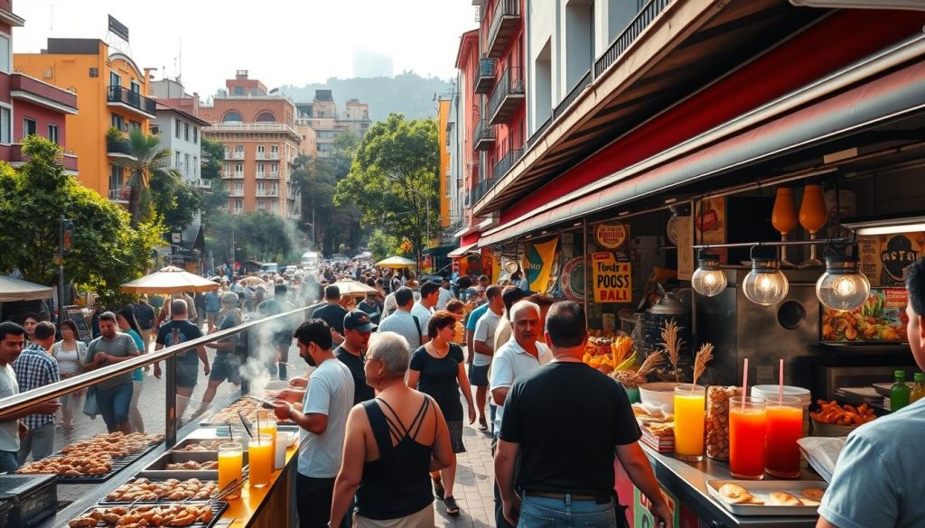 Street food in São Paulo Street food in São Paulo