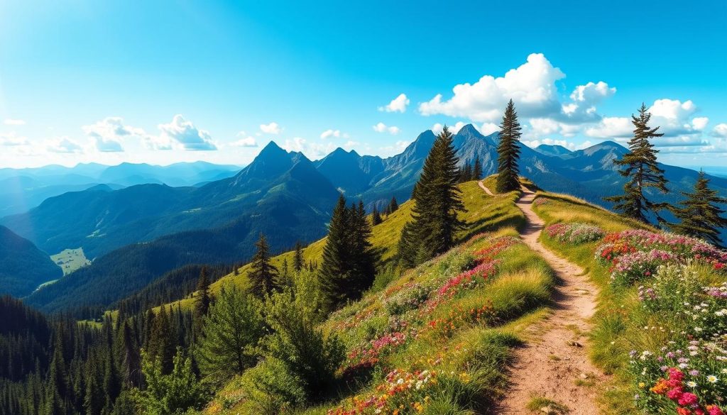 Summer Hiking Scenic Vistas Summer Hiking Scenic Vistas