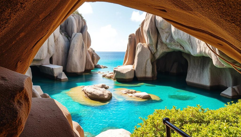 The Baths in Virgin Gorda The Baths in Virgin Gorda