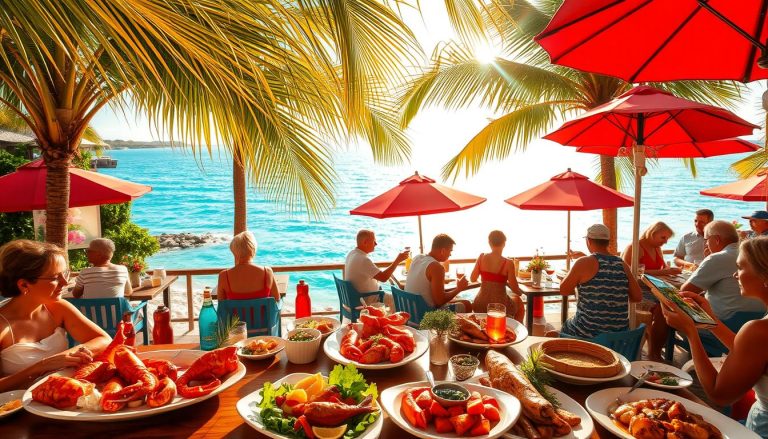 What are the best restaurants with fresh seafood on Anegada?