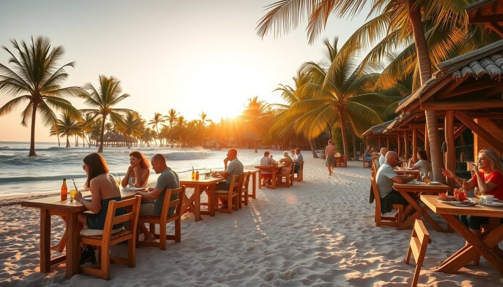 beachfront dining beachfront dining