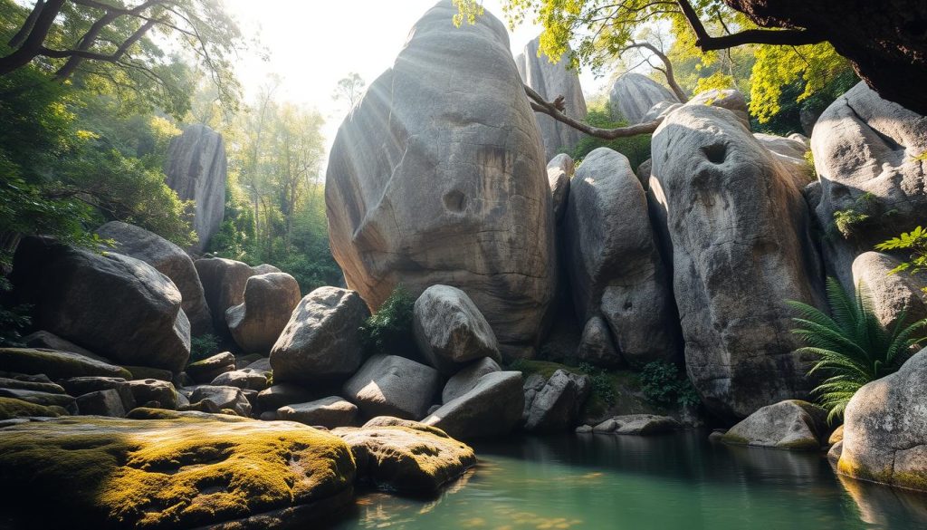 boulder formations at the baths national park boulder formations at the baths national park