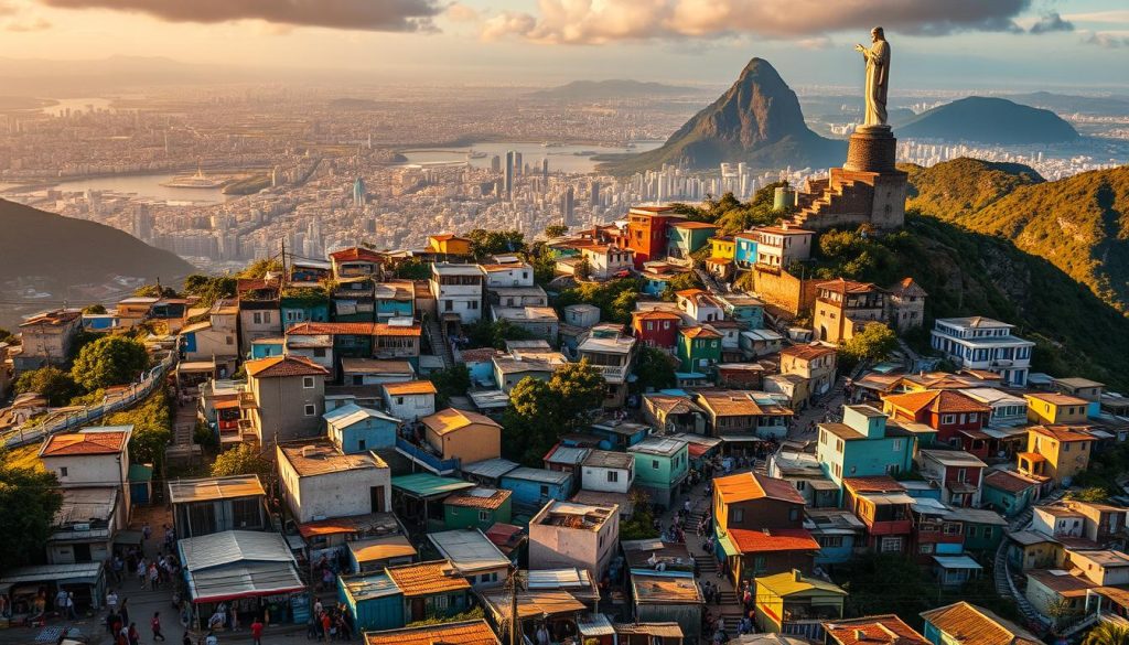 favelas in Rio de Janeiro favelas in Rio de Janeiro
