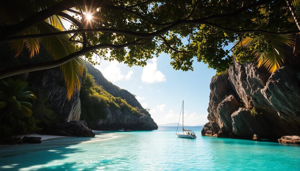 hidden beaches in Peter Island BVI hidden beaches in Peter Island BVI