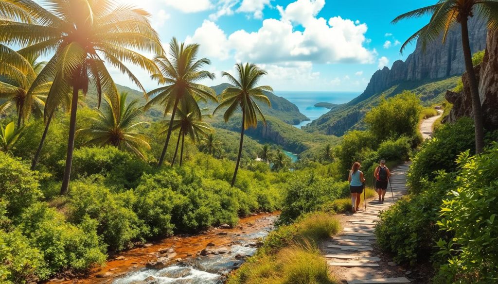 hiking and nature trails on Jost Van Dyke hiking and nature trails on Jost Van Dyke