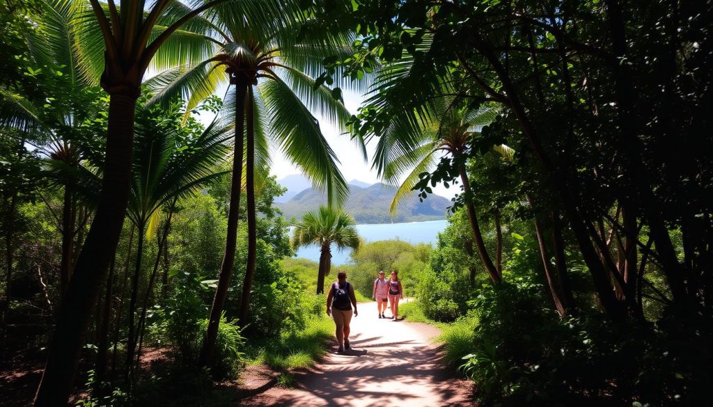 hiking and nature trails on Jost Van Dyke hiking and nature trails on Jost Van Dyke