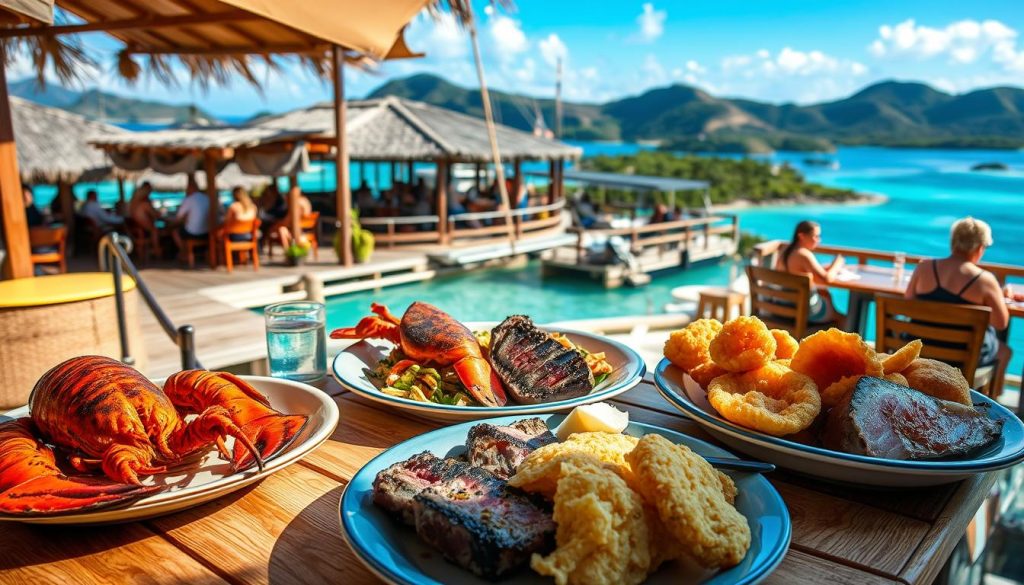 jost van dyke seafood dining options jost van dyke seafood dining options