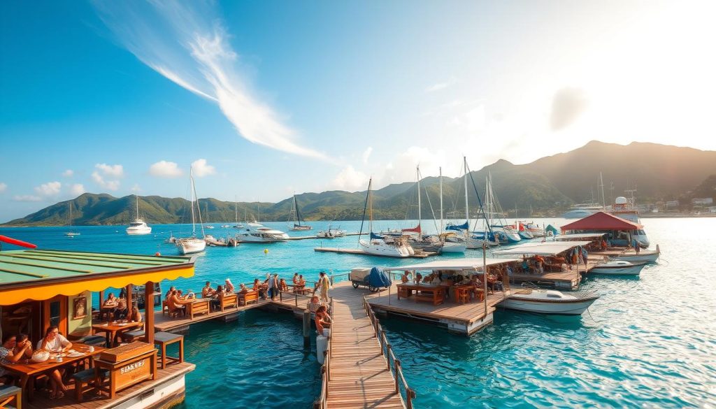 jost van dyke seafood eateries jost van dyke seafood eateries