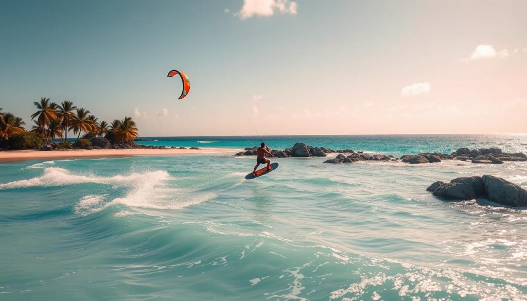 kitesurfing in Anegada kitesurfing in Anegada