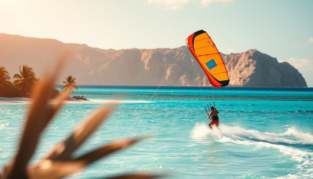 kitesurfing on Anegada kitesurfing on Anegada
