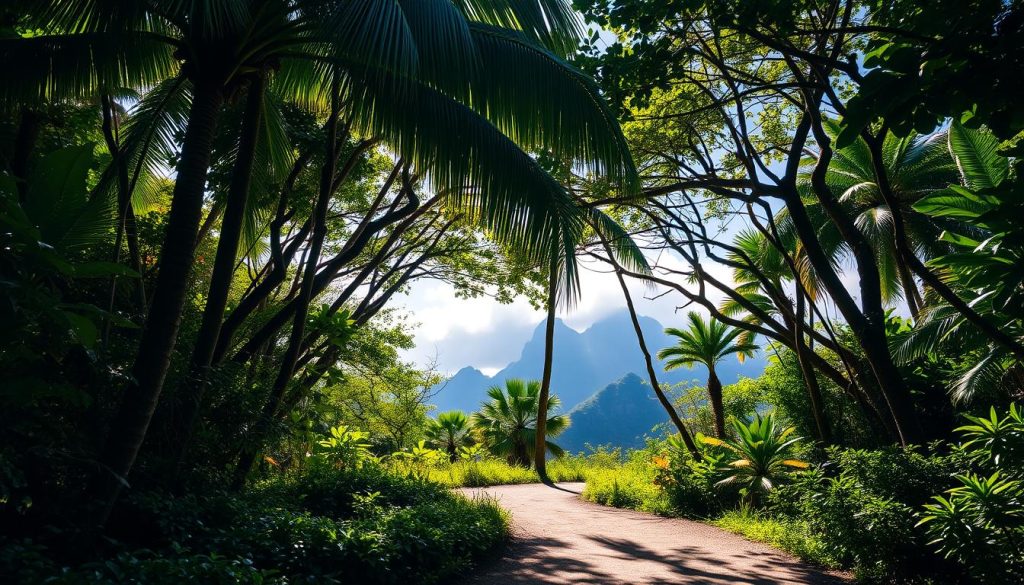 nature trails on Peter Island nature trails on Peter Island