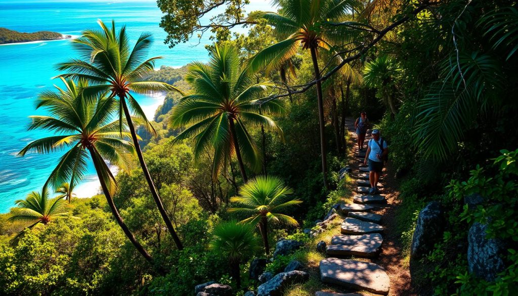 nature trails on Peter Island nature trails on Peter Island