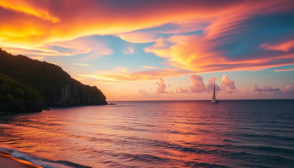 peter island sunset views peter island sunset views