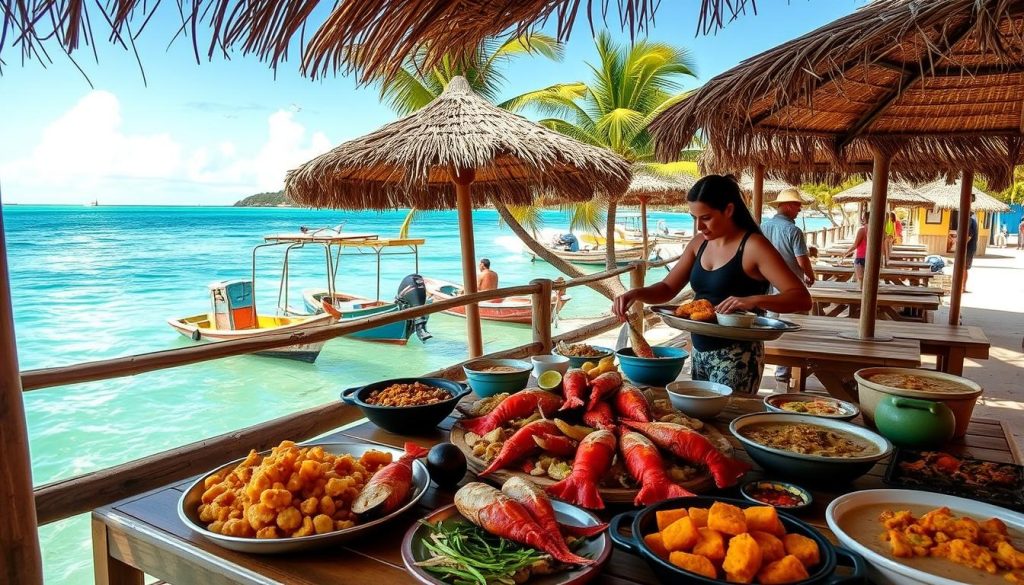 seafood dining options on Anegada seafood dining options on Anegada