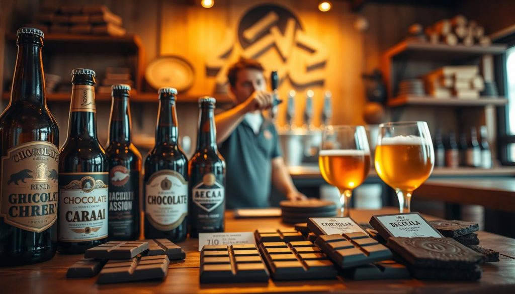 Bariloche chocolate and beer tasting Bariloche chocolate and beer tasting