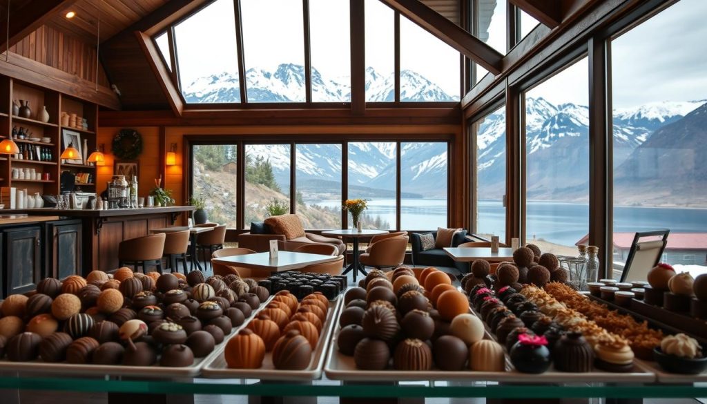 Bariloche chocolate scene Bariloche chocolate scene