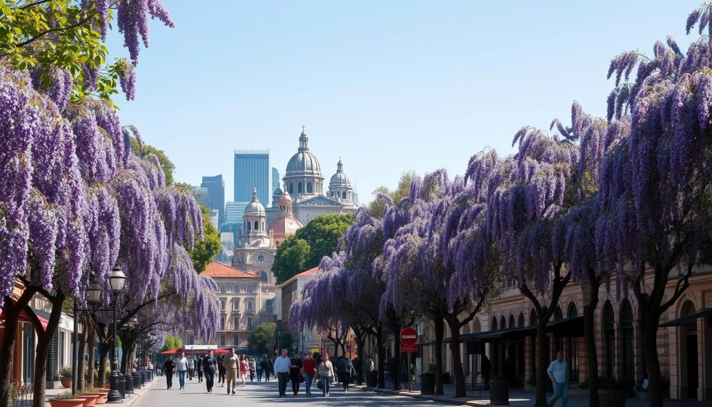 Buenos Aires spring scene Buenos Aires spring scene
