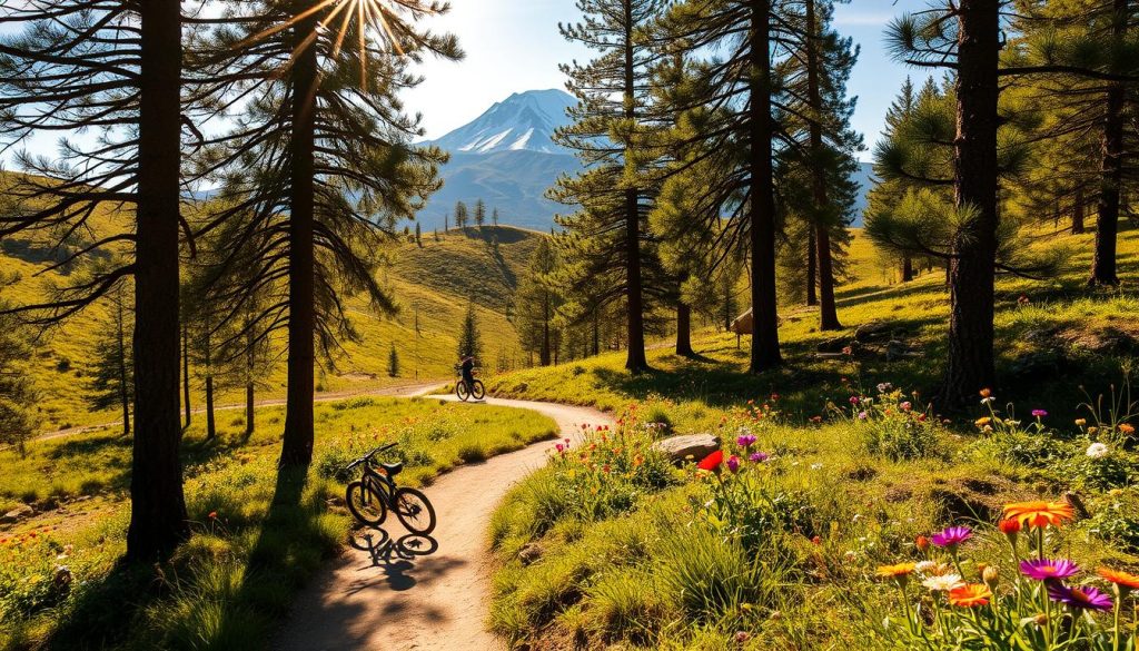 Cerro Catedral biking trail Cerro Catedral biking trail