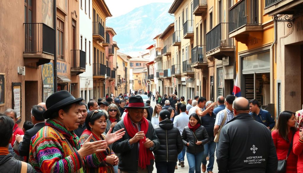 Communicating in Cusco Communicating in Cusco