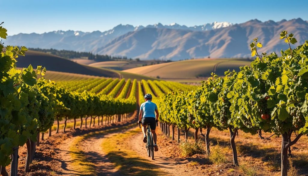 Cycling through Mendoza wine country Cycling through Mendoza wine country