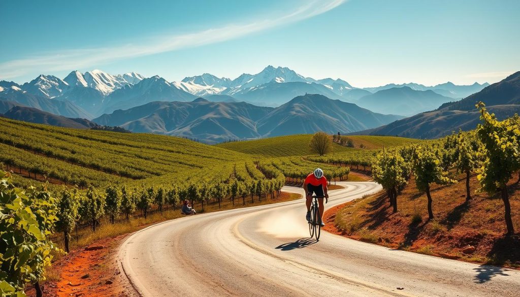 Cycling through Mendoza wine country Cycling through Mendoza wine country