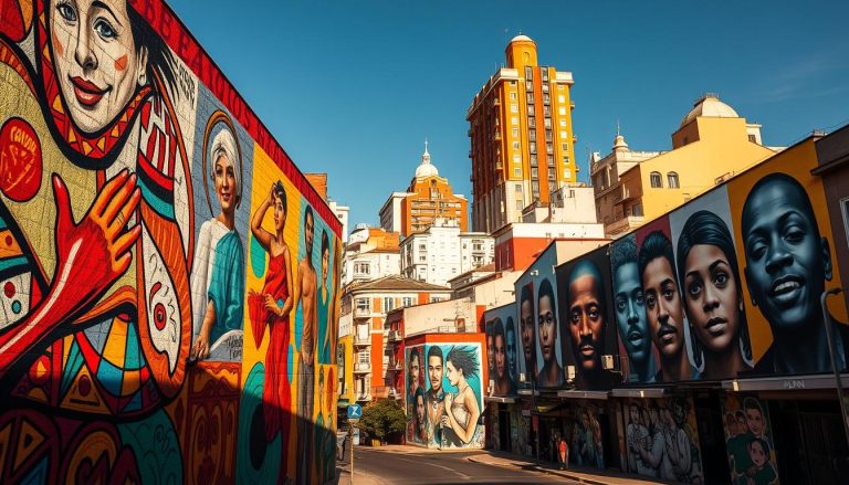 Exploring the art scene and murals in Barrio Echesortu