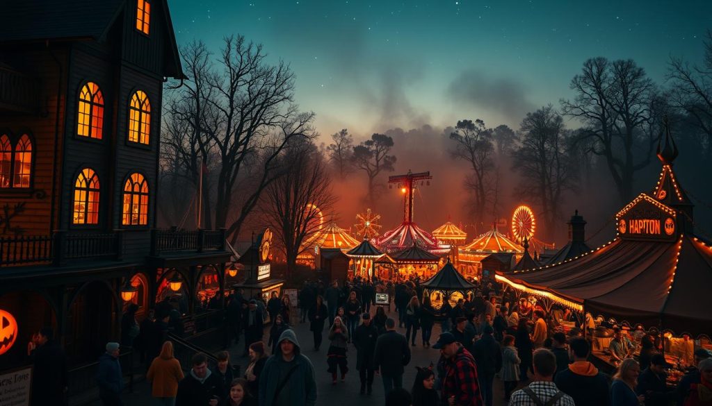 Halloween theme park events Halloween theme park events