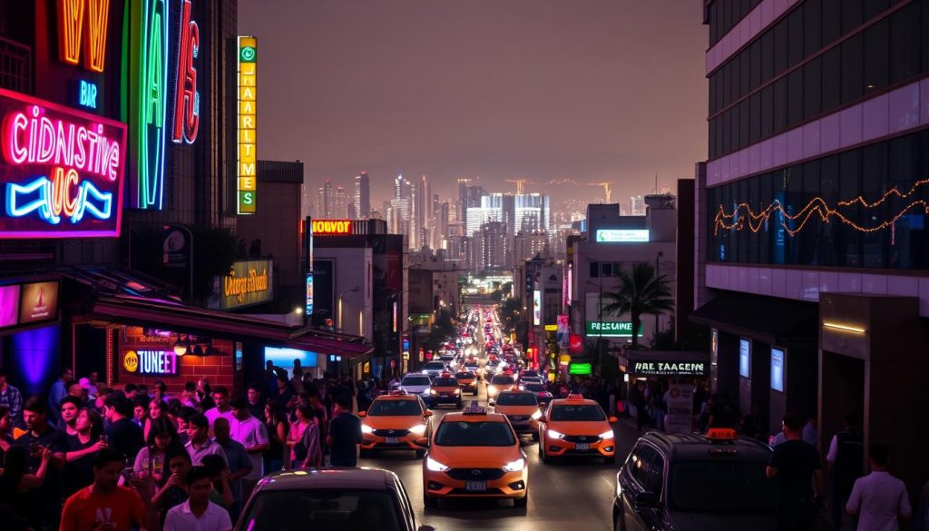 Lima nightlife scene Lima nightlife scene
