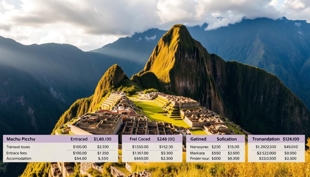 Machu Picchu costs Machu Picchu costs