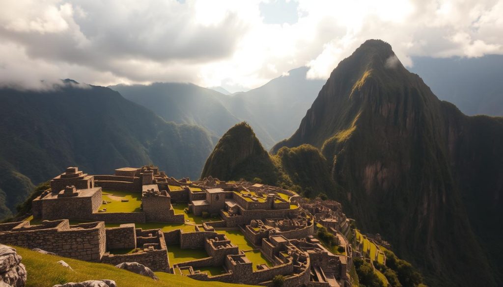 Machu Picchu landscape Machu Picchu landscape