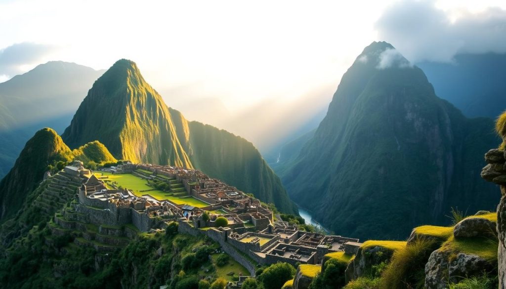 Machu Picchu landscape Machu Picchu landscape