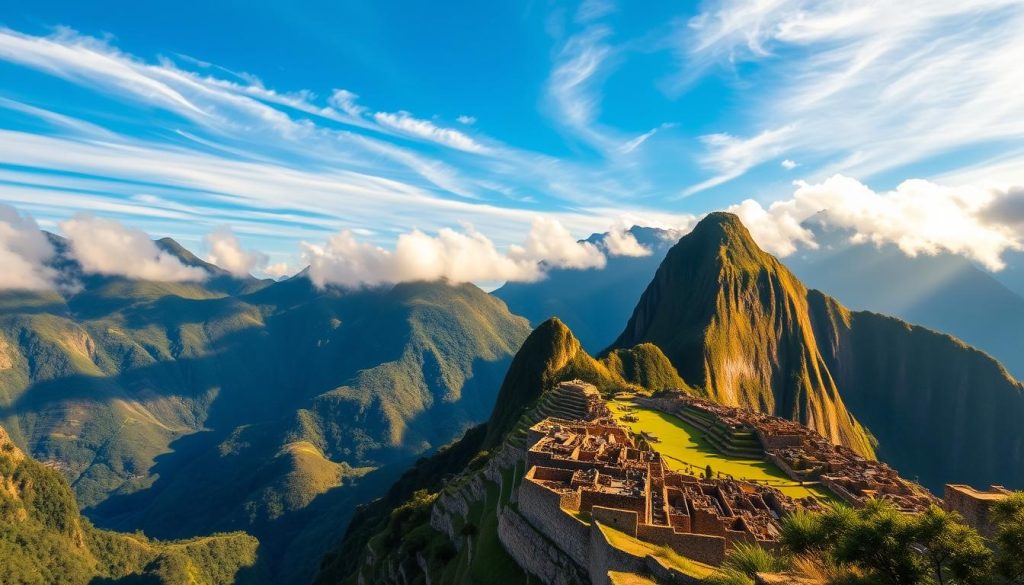 Machu Picchu landscape Machu Picchu landscape