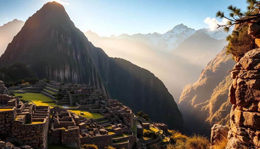 Machu Picchu landscape Machu Picchu landscape