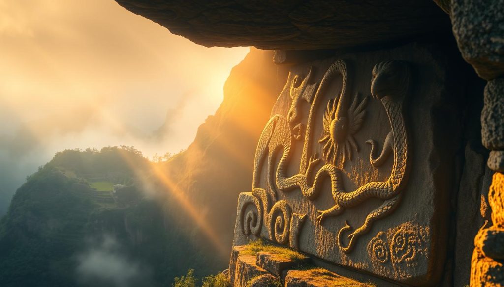 Machu Picchu sacred rock art Machu Picchu sacred rock art