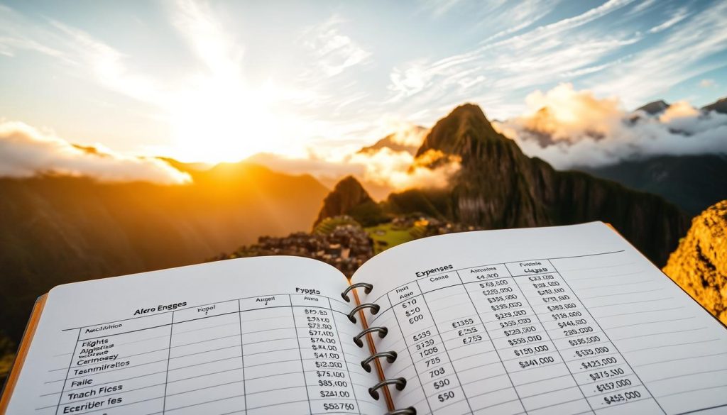 Machu Picchu trip expenses Machu Picchu trip expenses
