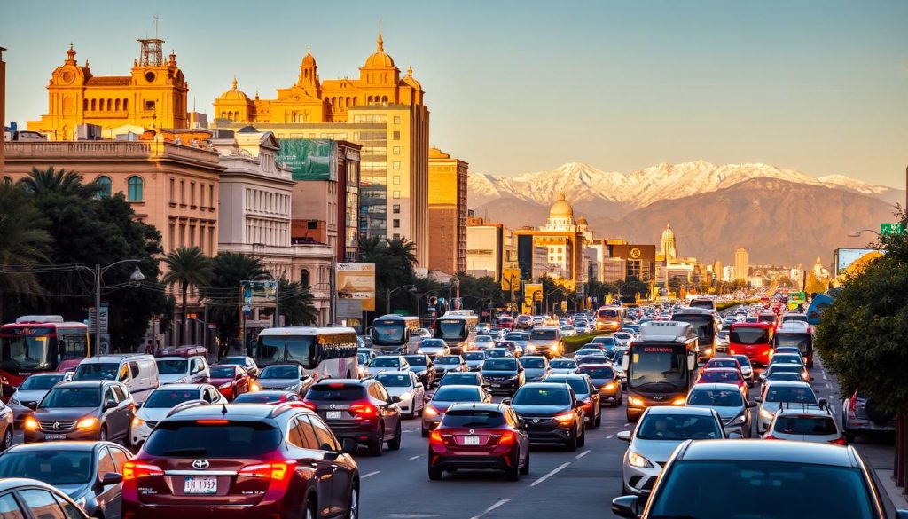 Mendoza city traffic Mendoza city traffic