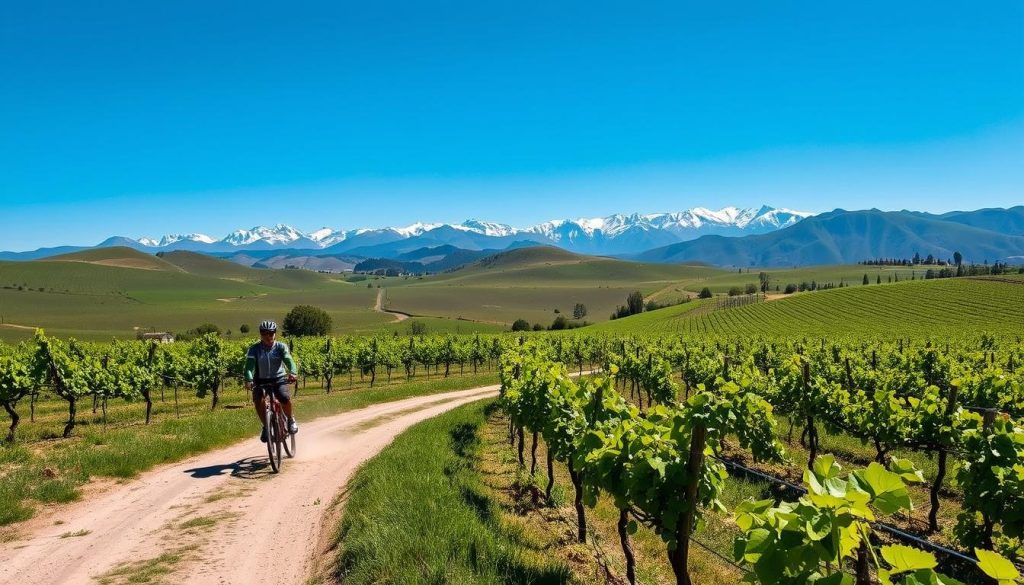 Mendoza wine country biking Mendoza wine country biking